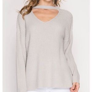 Choker sweater